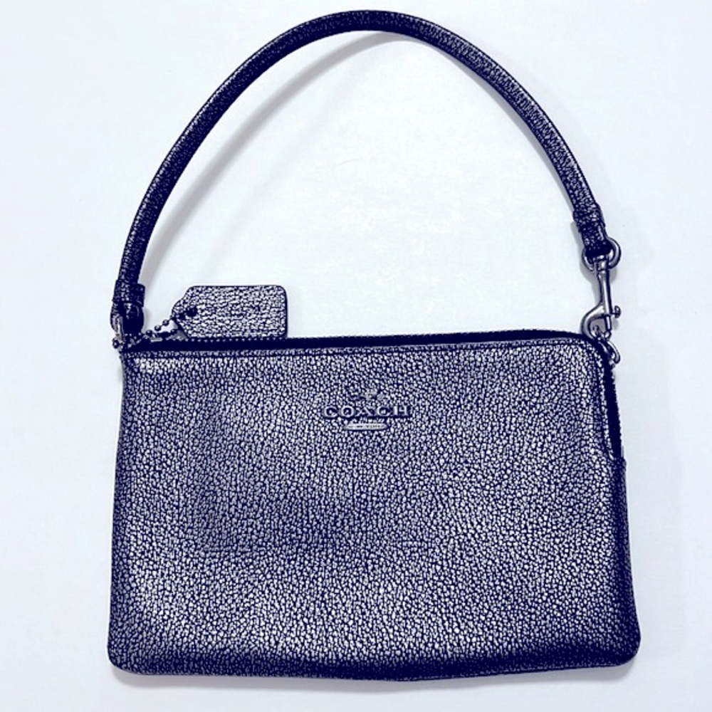 Coach Corner Zip Wristlet - Picture 2 of 8